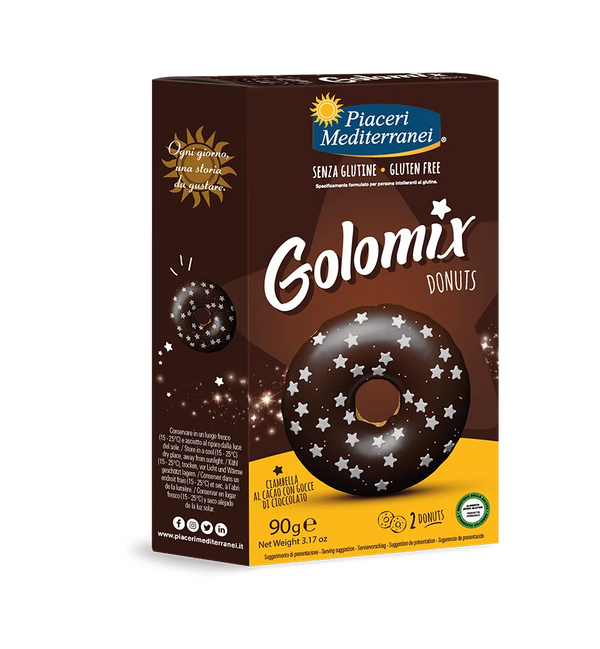 Piaceri Mediterranei Golomix Donuts Gluten Free 90g