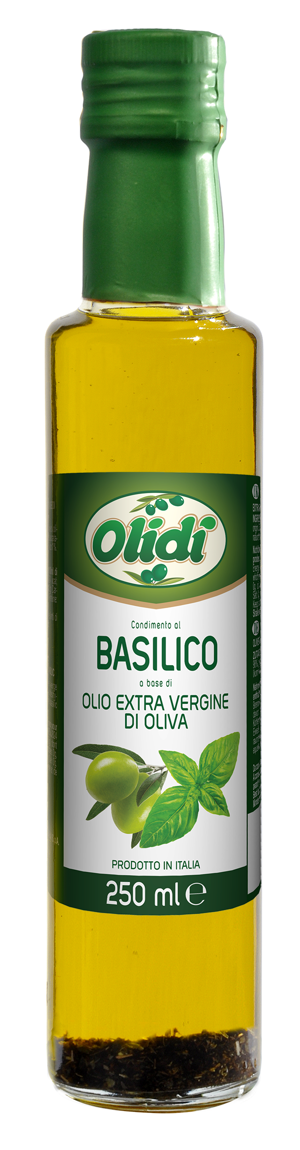 Olidi Basil Extra Virgin Olive Oil 250ml Little Italy Ltd