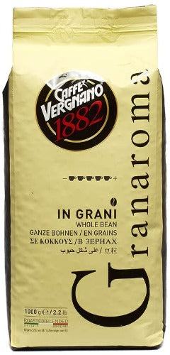 Vergnano Caffe Gran Aroma Beans 500g Bag - Little Italy Ltd