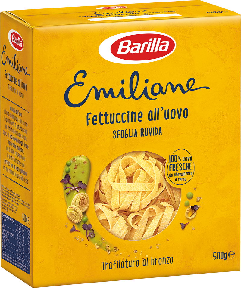 Barilla emiliane fettuccine pasta pack
