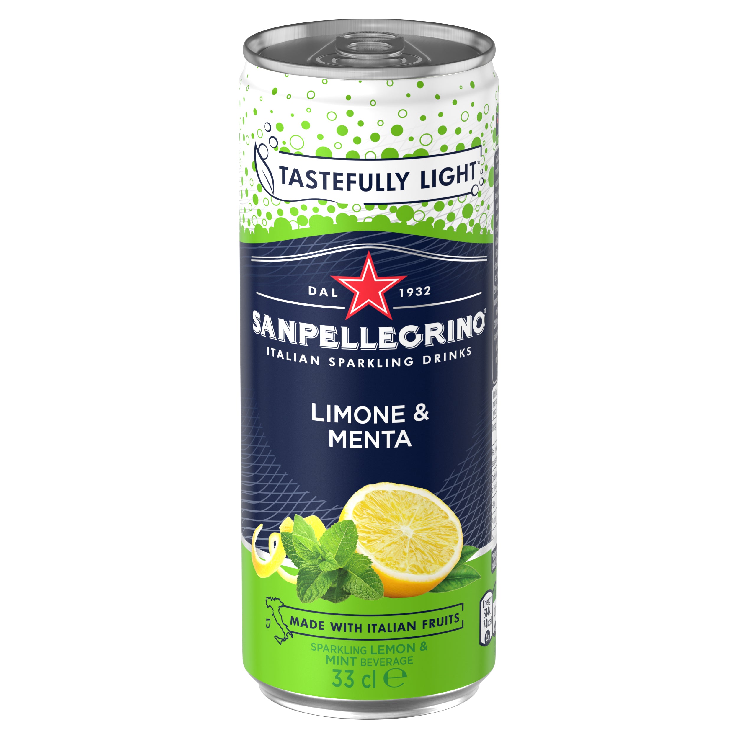 San Pellegrino Lemon & Mint 6x330ml - Little Italy Ltd