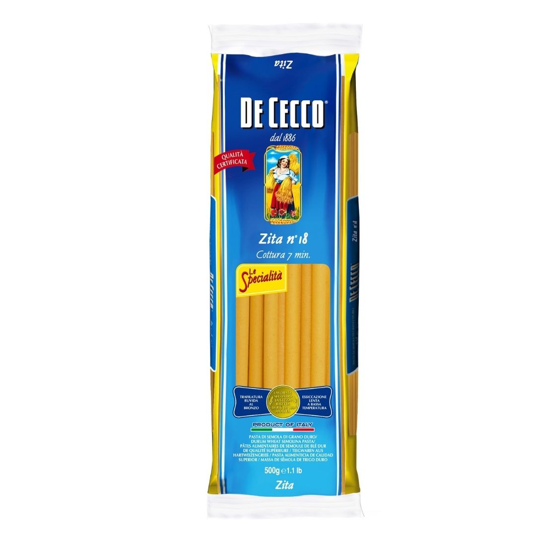De Cecco Zita/Ziti No.18 500g Little Italy Ltd