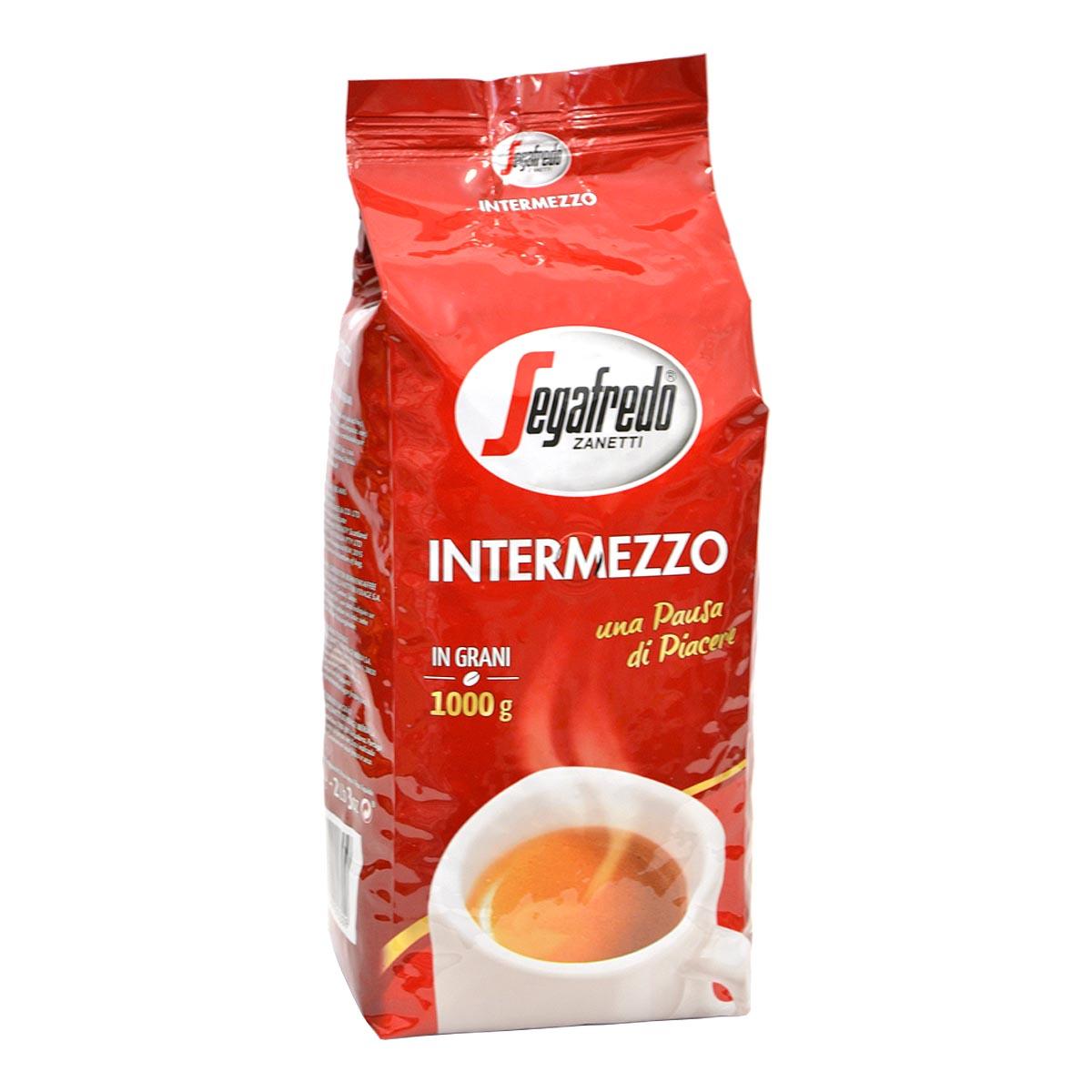 Café en grain Intermezzo sachet 1Kg - SEGAFREDO
