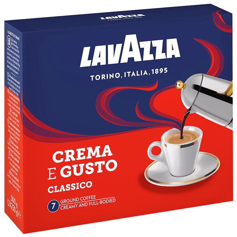 Lavazza Crema E Gusto Dolce Coffee Double Pack 2 x 250g