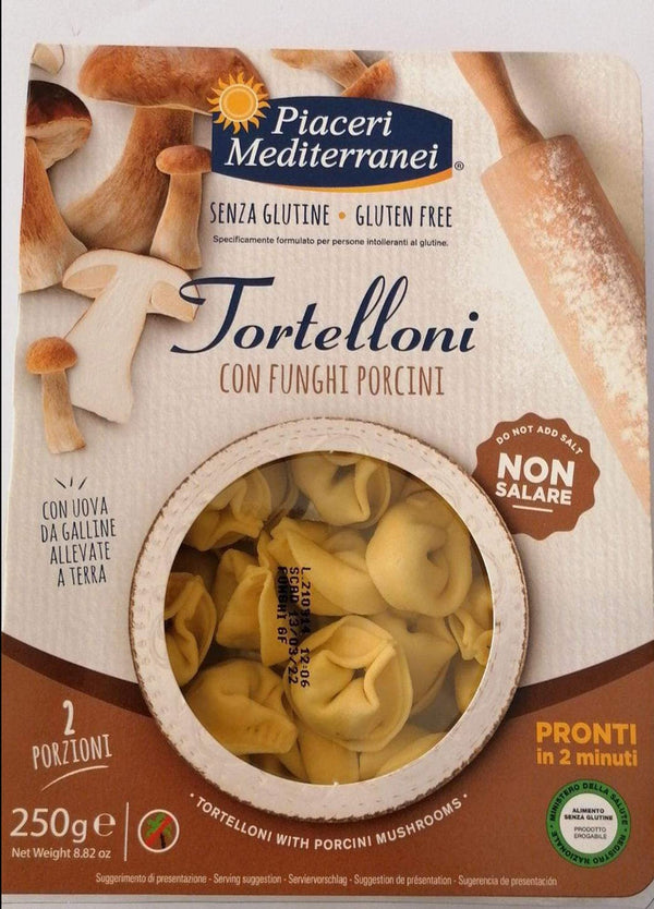 Piaceri Mediterranei Tortelloni Porcini gluten free
