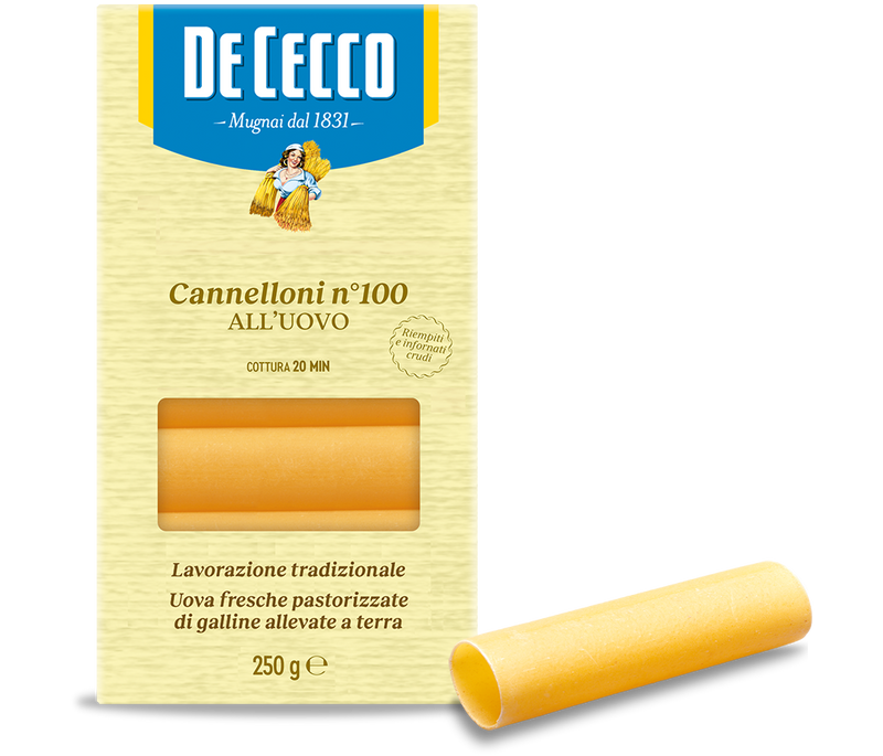 De Cecco Cannelloni Egg no. 100 250g