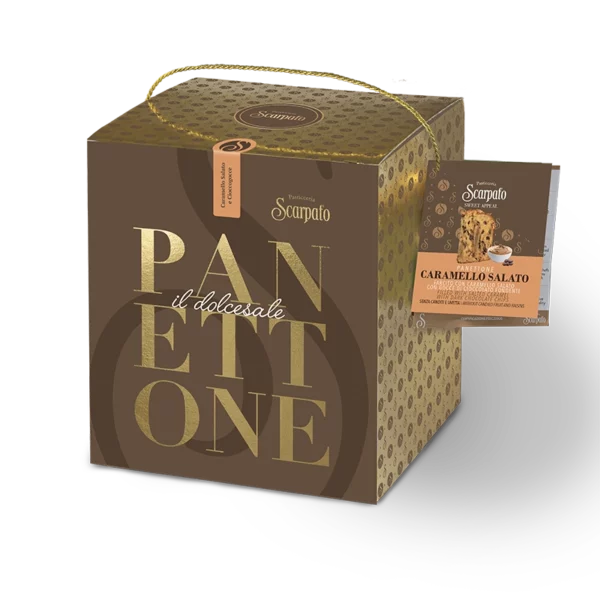 Scarpato Panettone Salted Caramel 1kg
