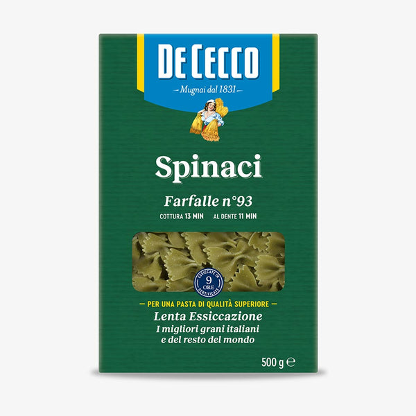 De Cecco Farfalle Spinaci n.93