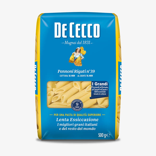 De Cecco Pennoni Rigati N.39 500g