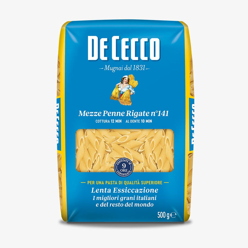 De Cecco Mezze Penne Rigate n.141 500g