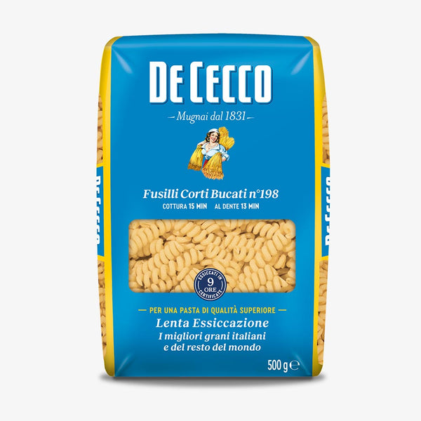 De Cecco Fusilli Corti Bucati No.198 500g