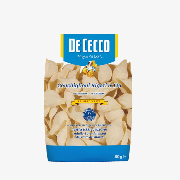 De Cecco Conchiglioni Rigati 500g