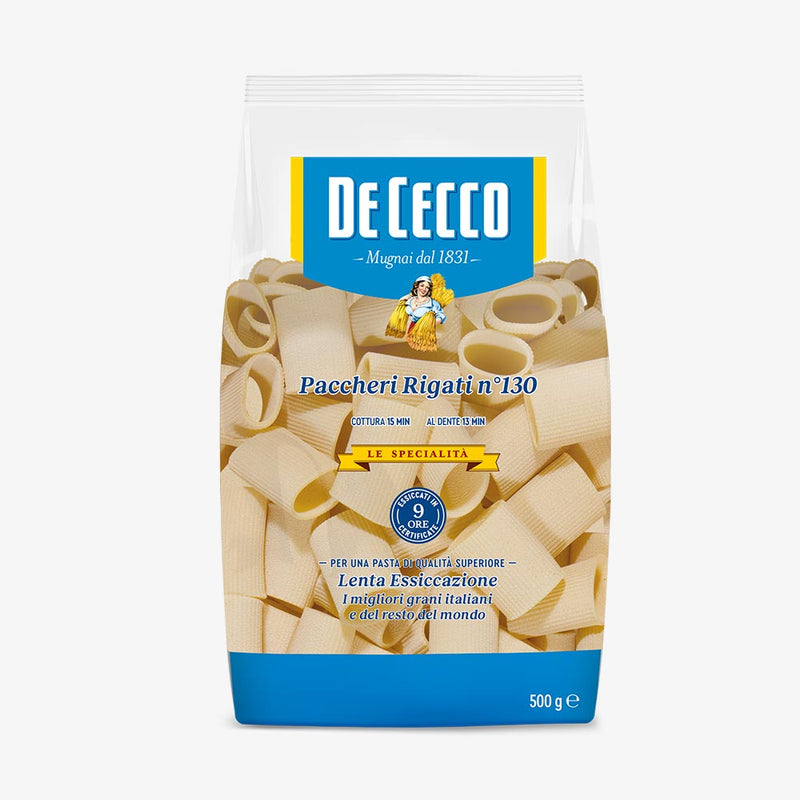 De Cecco Paccheri Rigati no. 130 500g