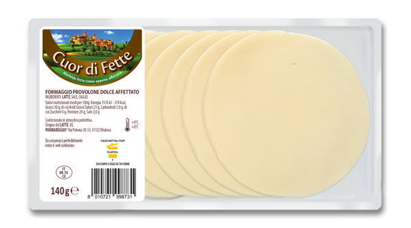 Provolone Dolce Pre Packed Sliced 140G  (Dublin Only)