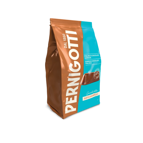 Pernigotti Gianduiotti caramel sac 140g