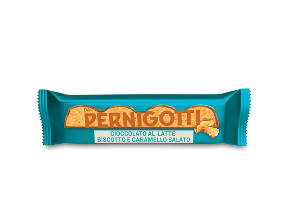 Pernigotti Barretta latte biscotto salted caramel 30g