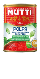 Mutti Finely Chopped Tomato & Basil 400g