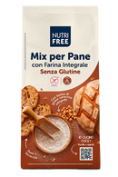 Nutrifree Mix for Wholemeal Bread Gluten Free 1kg