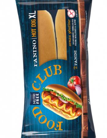 Nutrifree Panino XL Hot Dog Gluten Free 130g