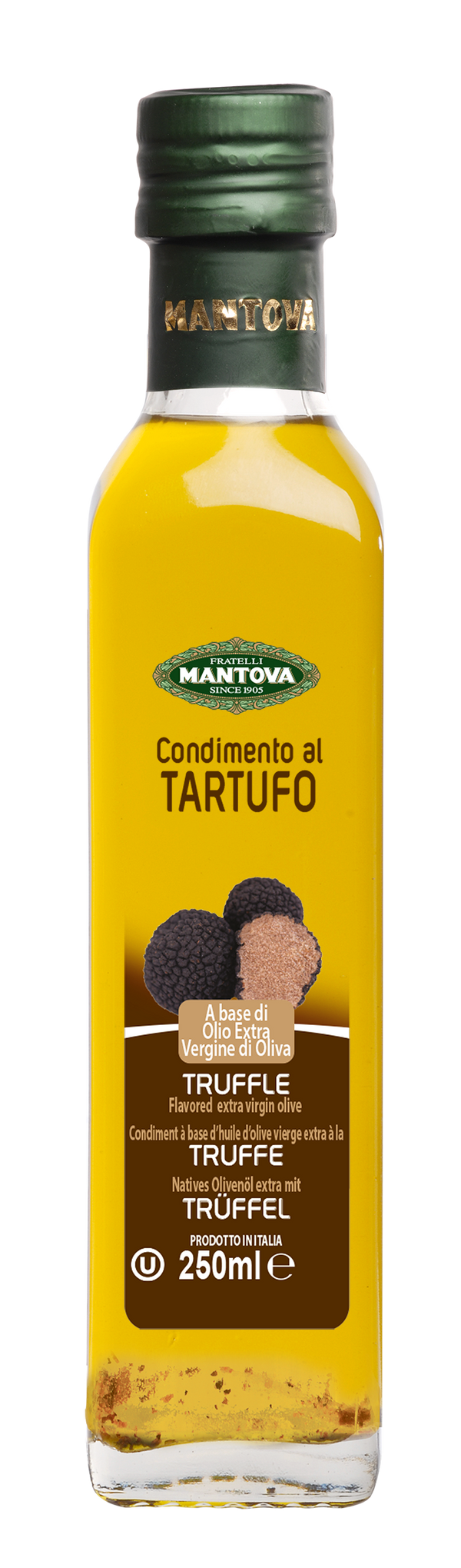 Black Truffle Flavored Extra Virgin Olive Oil Mantova 250ml