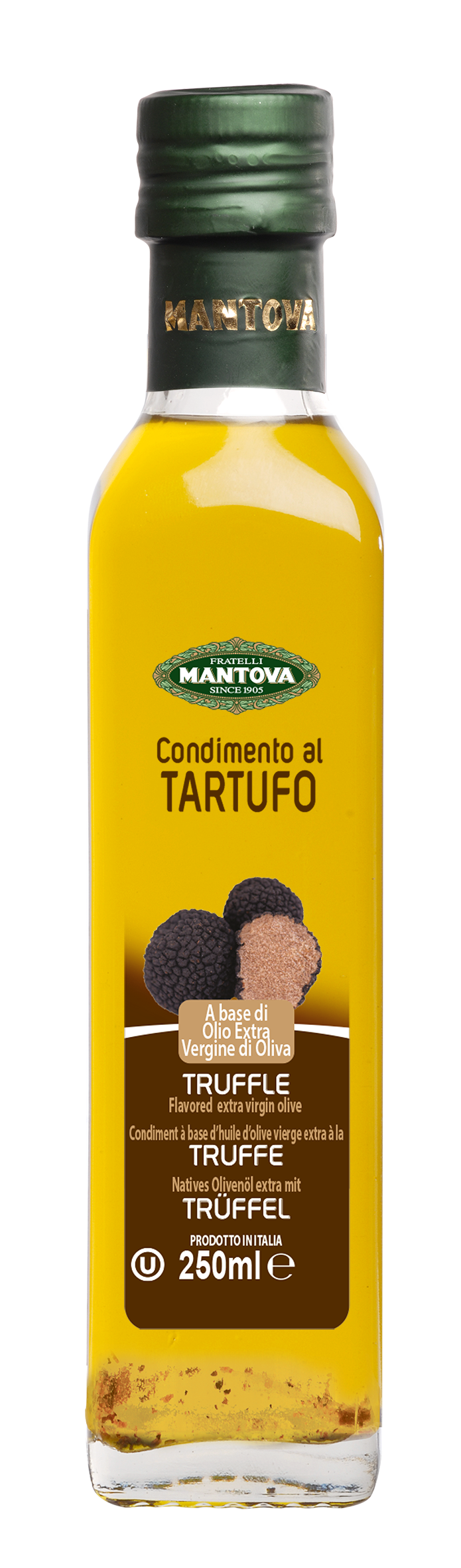 Black Truffle Flavored Extra Virgin Olive Oil Mantova 250ml