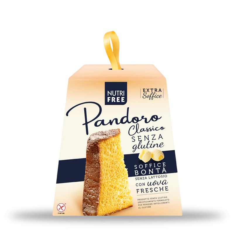 Nutrifree Pandoro Classico Gluten and Lactose Free 600g