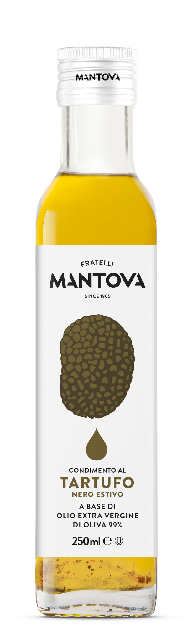 Black Truffle Flavored Extra Virgin Olive Oil Mantova 250ml