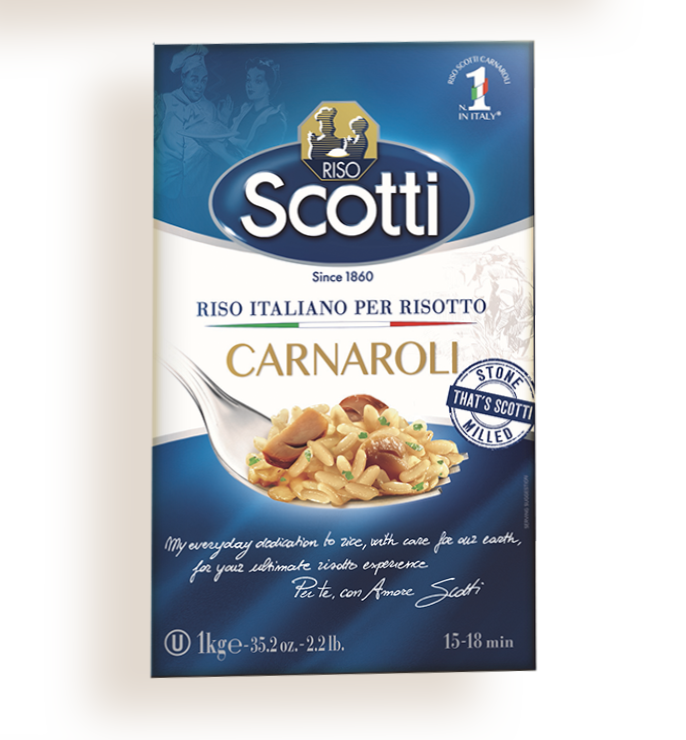 Riso Scotti Carnaroli rice 1 KG