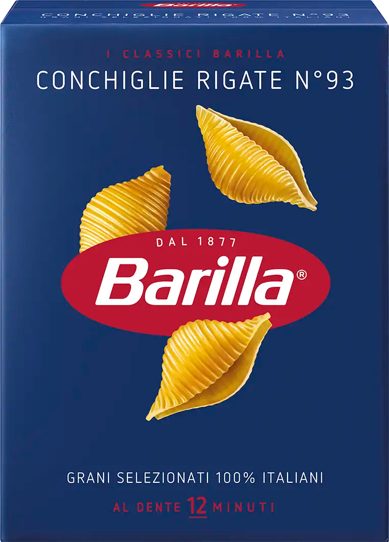 Barilla Conchiglie Rigate n.93 500g