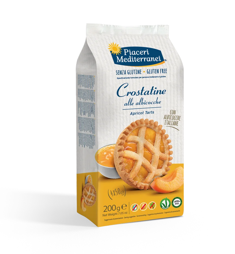 Piaceri Mediterranei  Crostatine Apricot Gluten free 200g