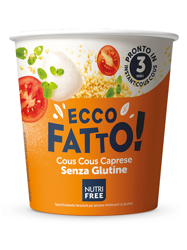 Nutrifree Cous Cous Caprese Gluten Free 70g