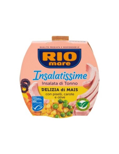Rio Mare Insalatissime Corn And Tuna 160G