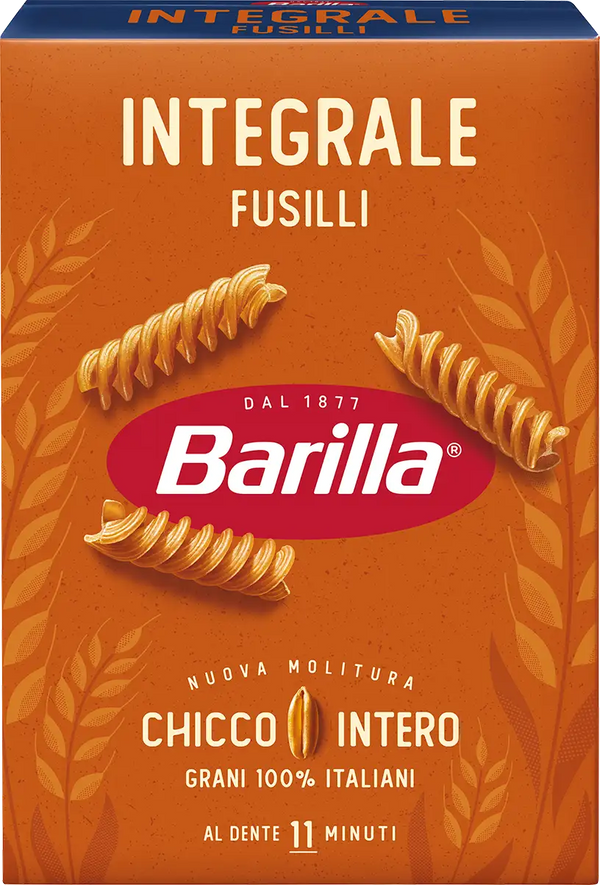 Barilla Fusilli Integrali 500g