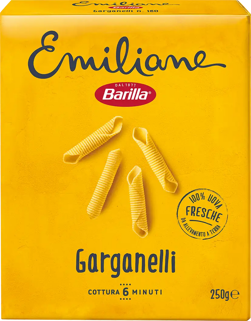 Barilla Emiliane Garganelli  250g