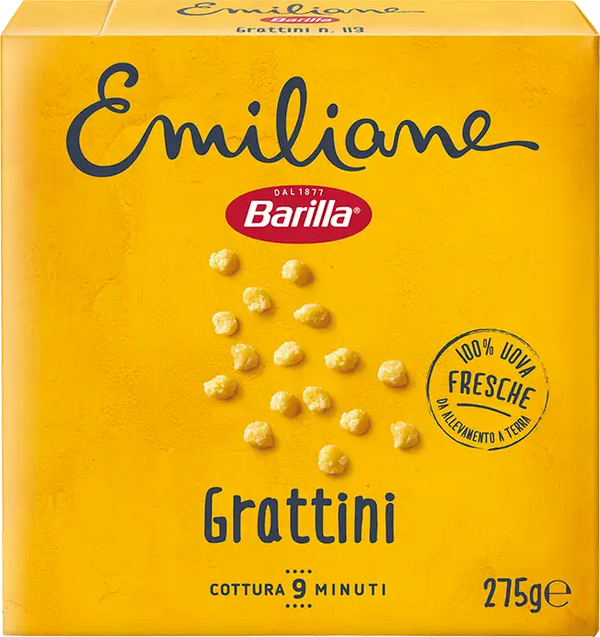 Barilla Emiliane Grattini All'Uovo 275g