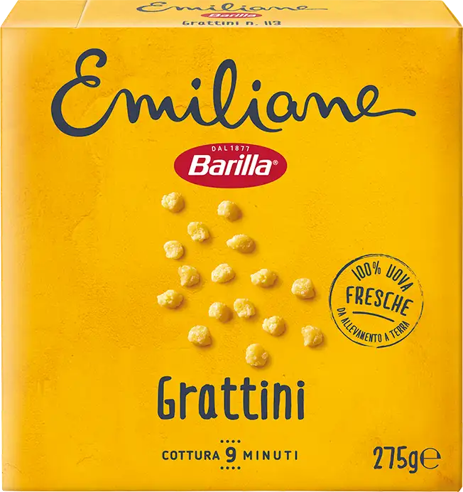 Barilla Emiliane Grattini All'Uovo 275g
