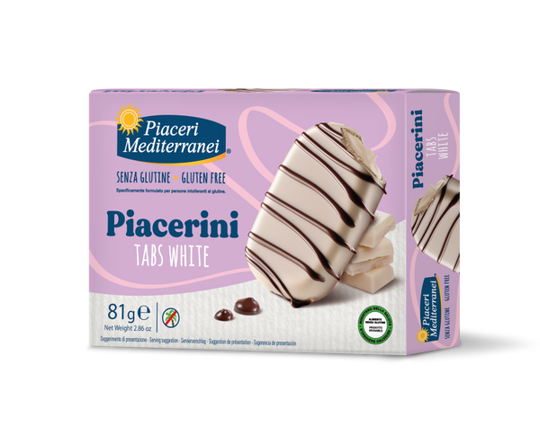 Piaceri Mediterranei Piacerini tabs white Gluten Free 81g