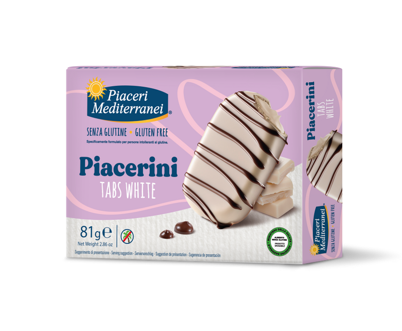 Piaceri Mediterranei Piacerini tabs white Gluten Free 81g