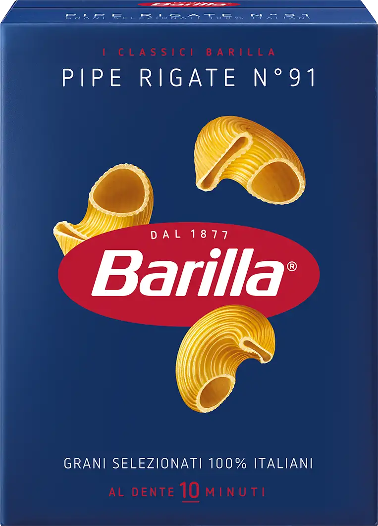 Barilla Pipe Rigate n.91 500g - Little Italy Ltd