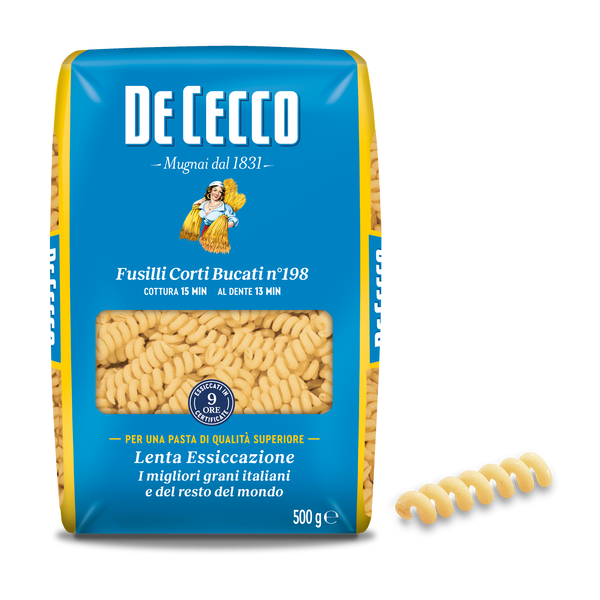 De Cecco Fusilli Corti Bucati No.198 500g