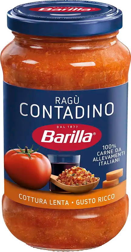 BARILLA RAGÚ CONTADINO 400g