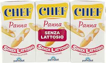 Chef Panna Gluten/Lactose Free 3x125ml