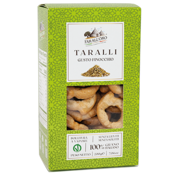 Tarall'oro  Taralli Al Finocchio 200g