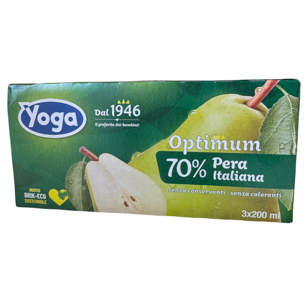 Yoga Pear Juice 3x200ml Tetra Pack