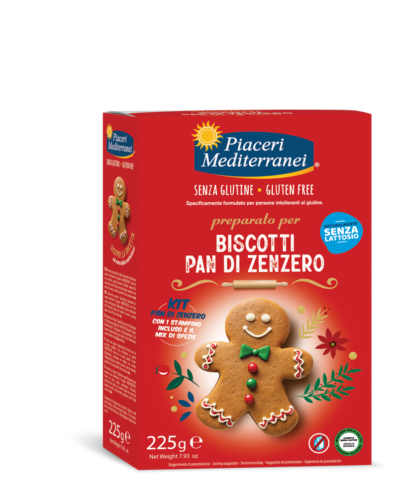 Piaceri Med Gingerbread Man Kit 225g