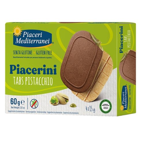 Piaceri Med Piacerini Tab Pistacchio 60g