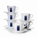 Lavazza Americano Cups & Saucers x6