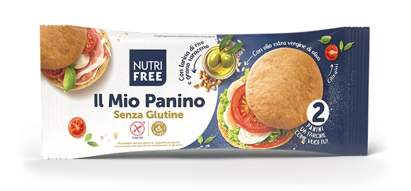 Nutrifree Il Mio Panino Gluten and Lactose Free 180g