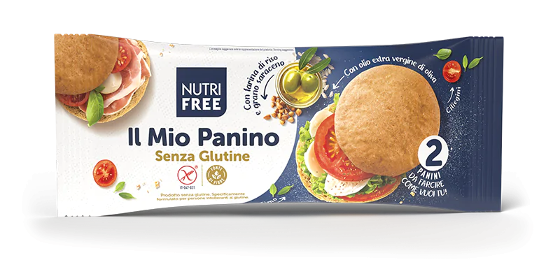 Nutrifree Il Mio Panino Gluten and Lactose Free 180g