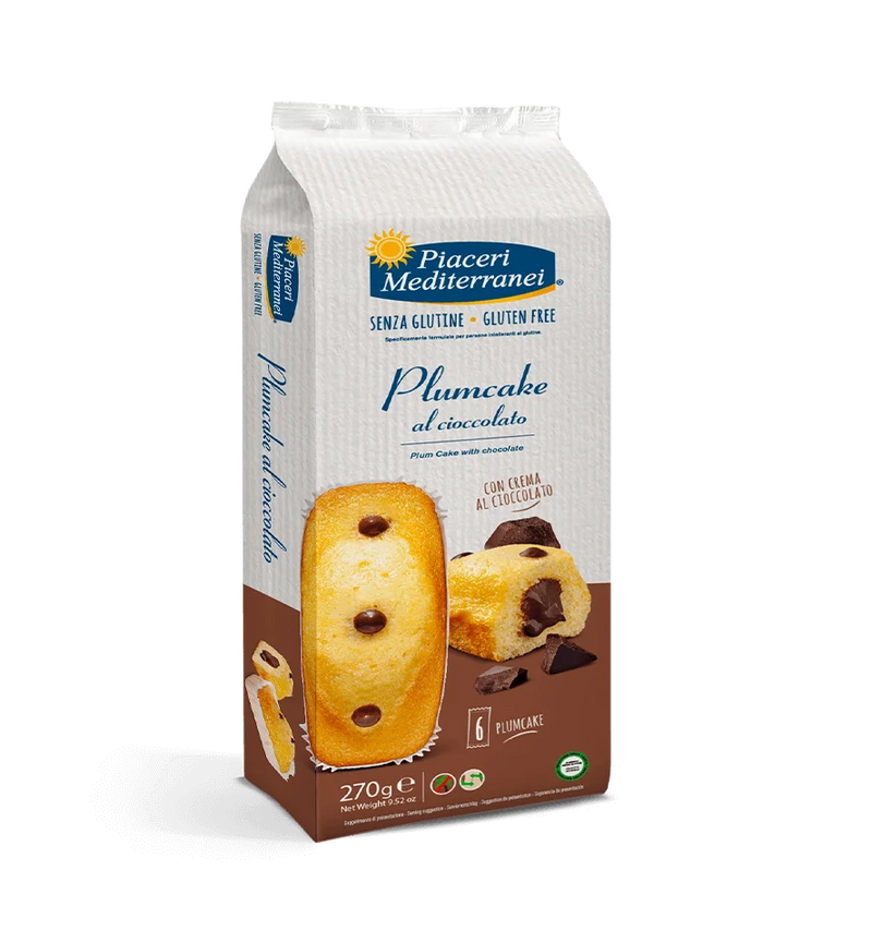 Piaceri Mediterranei Plum Cake With Chocolate 140g